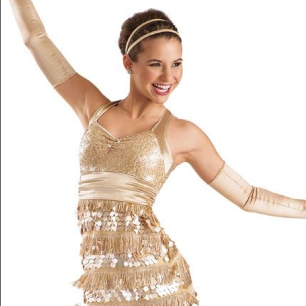 Wiessman flapper dance costume NYE roaring 20s!